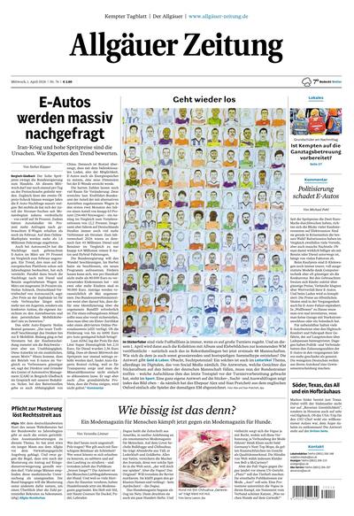 Allgäuer Zeitung Kempten 2026-04-01
