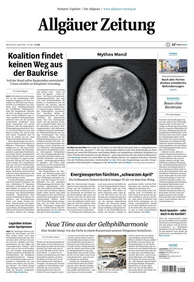 Allgäuer Zeitung Kempten 2026-04-08