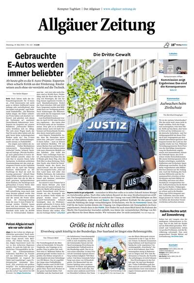 Allgäuer Zeitung Kempten 2026-05-19