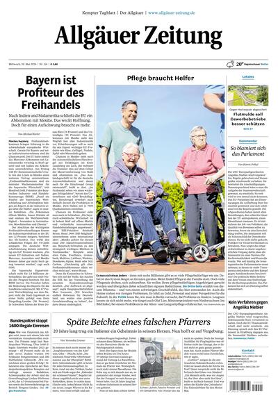 Allgäuer Zeitung Kempten 2026-05-20