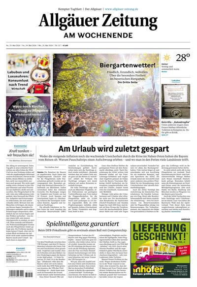 Allgäuer Zeitung Kempten 2026-05-23