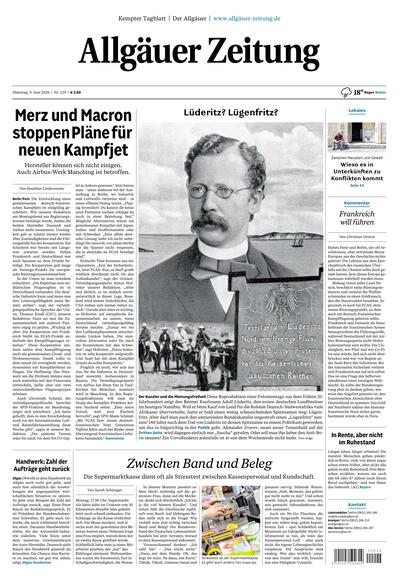 Allgäuer Zeitung Kempten 